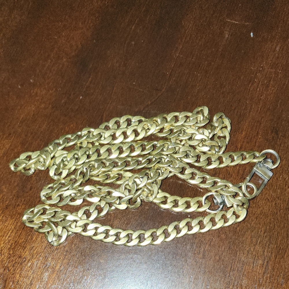 Brass Gold Replacement Bag Strap/Chain